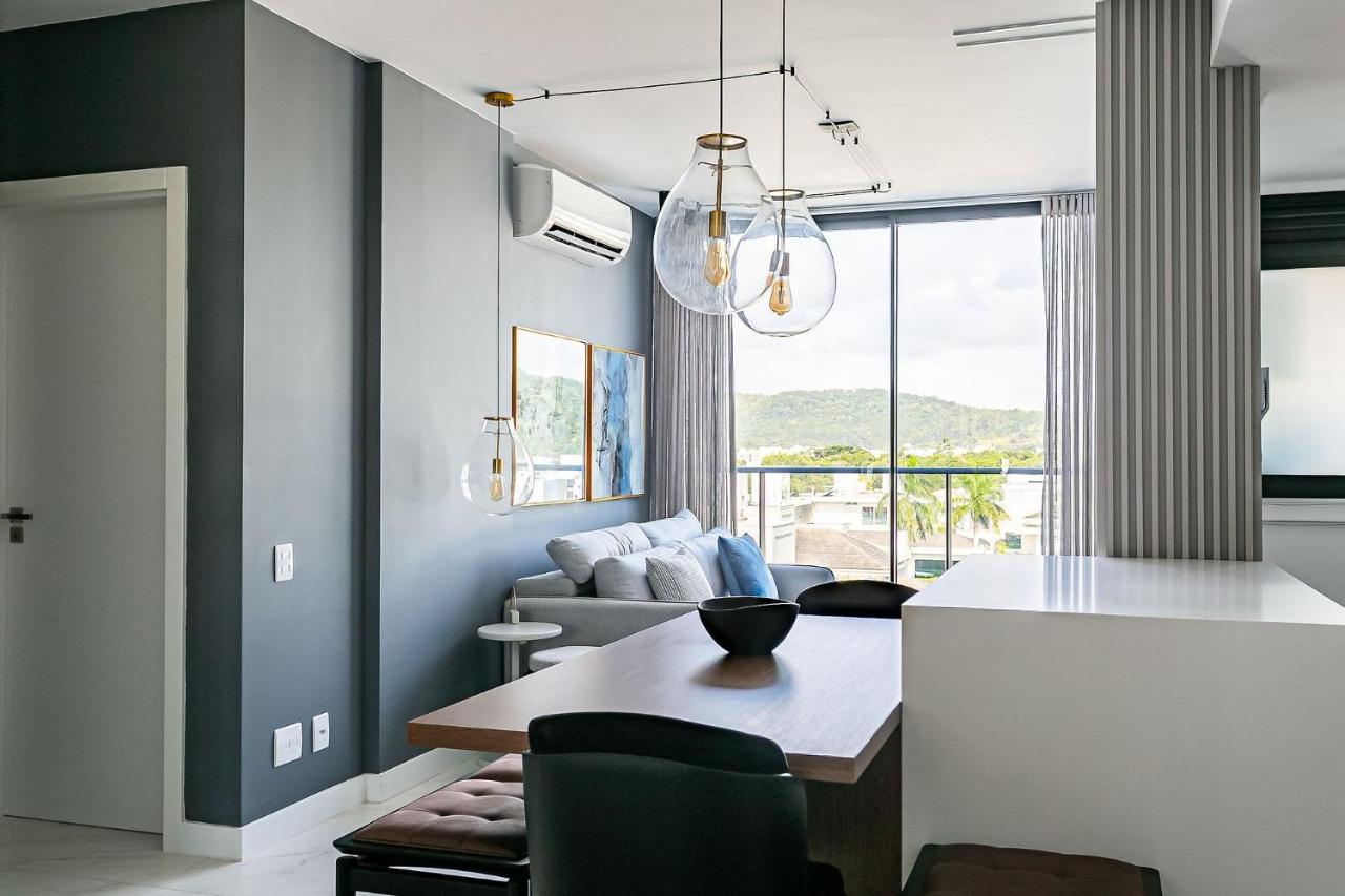 Wi-Fi 300Mb | Rooftop Com Piscina Em Jurere #Ja15 Florianópolis Dış mekan fotoğraf
